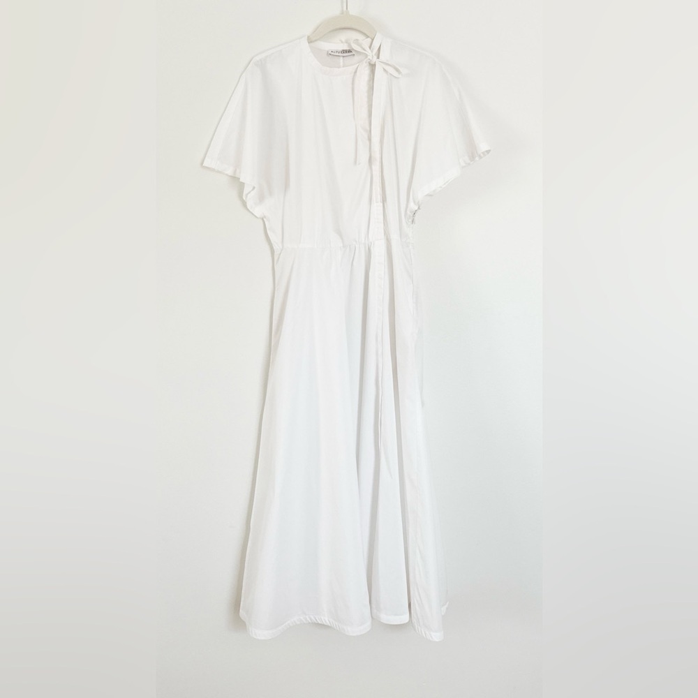 NEW Altuzarra Rhodea Poplin Midi Dress Size 38 French 6 US - Picture 6 of 8